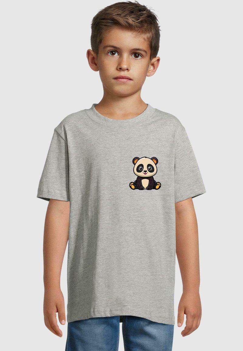 Merchcode T-Shirt print - heather grey