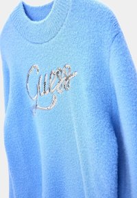 Guess Kids JUNIOR - Stickad tröja - bleu ciel