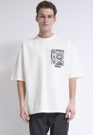 T-shirt con stampa - white