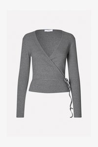 Sélectionné, dark grey melange