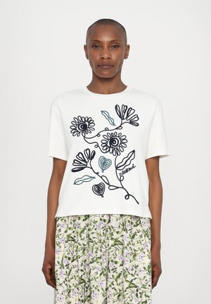 WEEKEND MaxMara LECCO - Print T-shirt - white