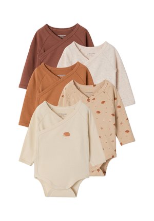 Vertbaudet, VERTBAUDET 5 PACK - Body - beige chiné