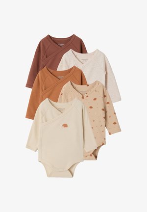Vertbaudet, VERTBAUDET 5 PACK - Body - beige chiné