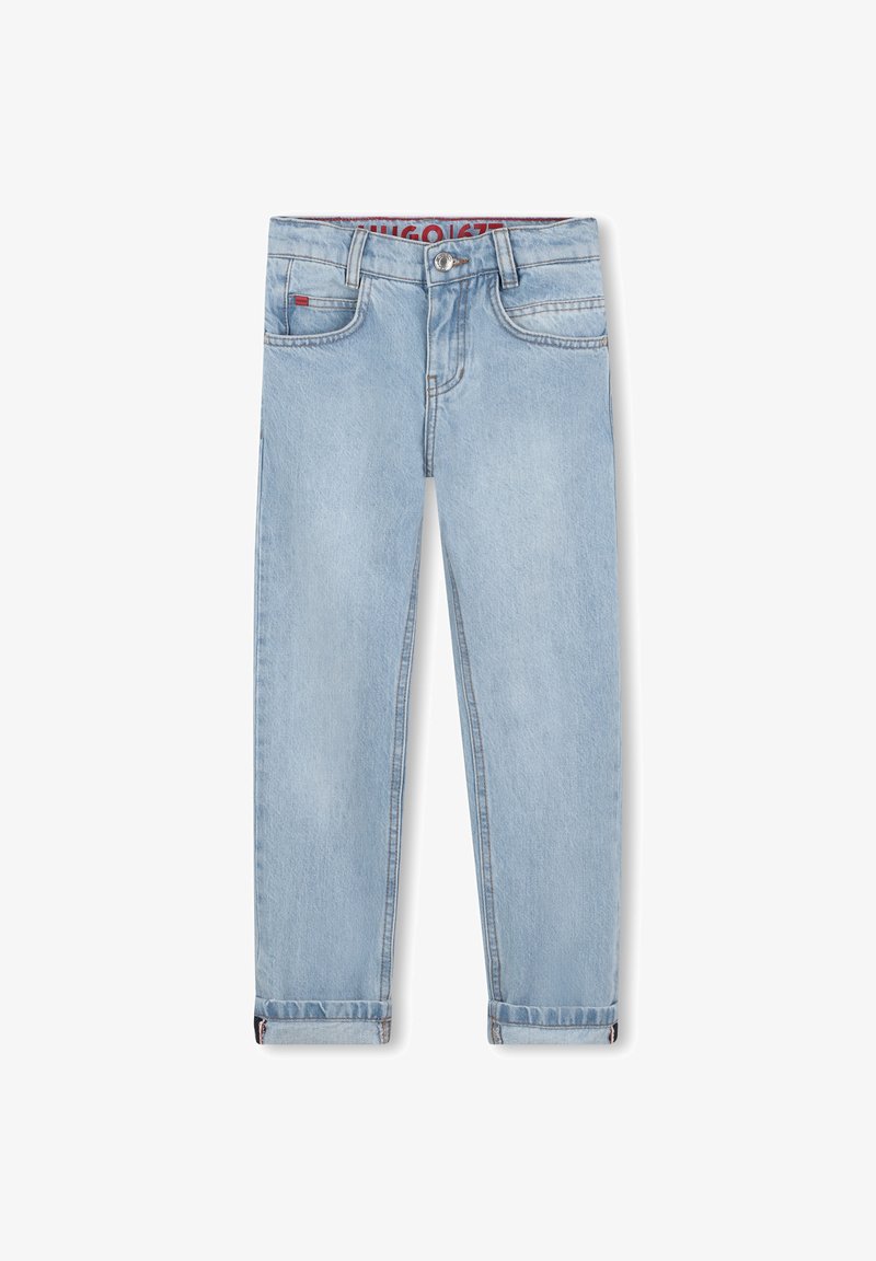 HUGO Kids Jean droit - bleach pousse