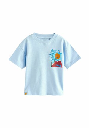 Next SHORT SLEEVE - T-Shirt print - blue seaside