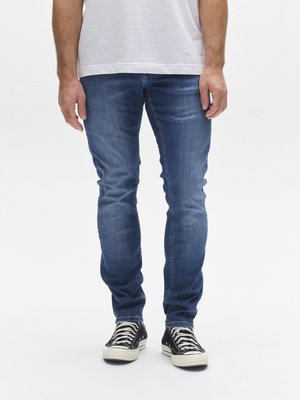 JONES K3870 - Ravne kavbojke - mid blue denim