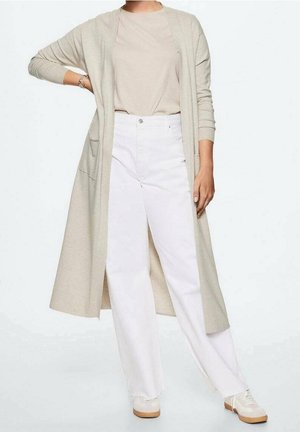 Strickjacke - beige