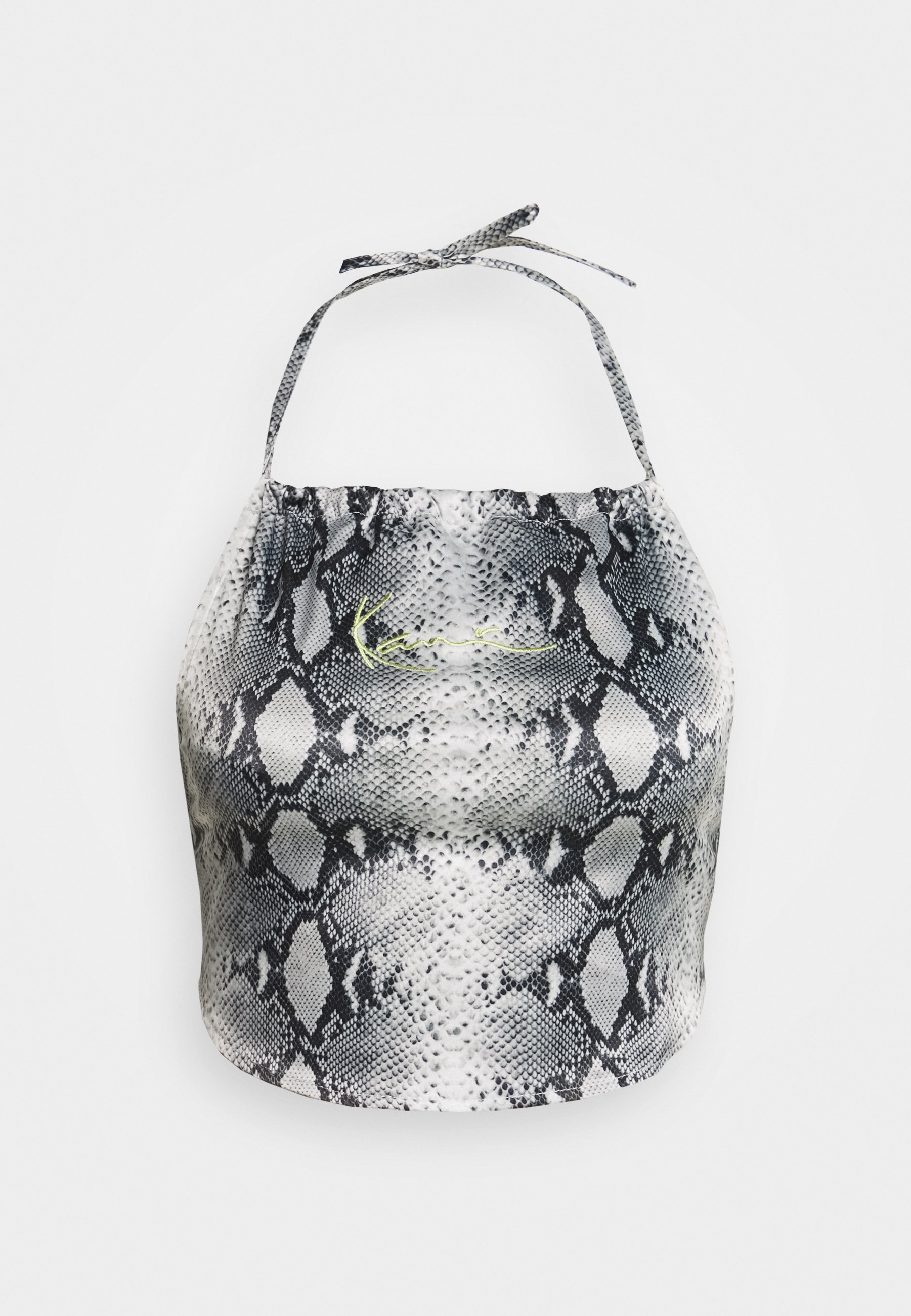 Karl Kani SMALL SIGNATURE SNAKE NECKHOLDER Topper black Karl Kani SMALL SIGNATURE SNAKE NECKHOLDER - Topper - black