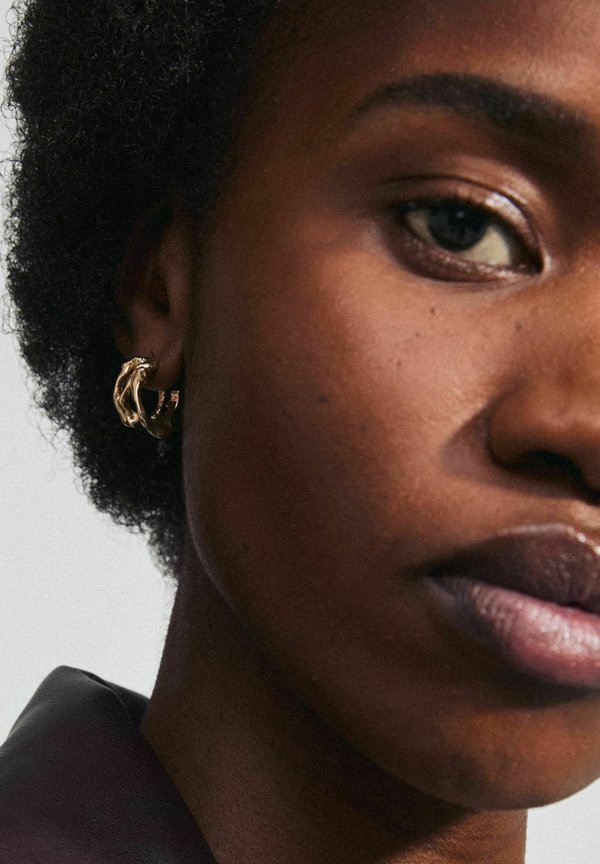 FOTINI HOOP - Ohrringe - gold plated