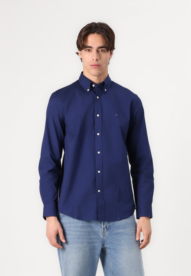 Tommy Hilfiger FLEX SHIRT - Skjorter - preppy navy
