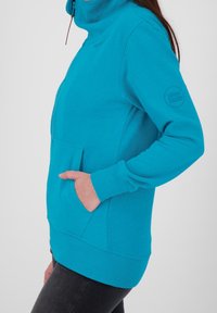 alife & kickin Sudadera con cremallera - mottled blue
