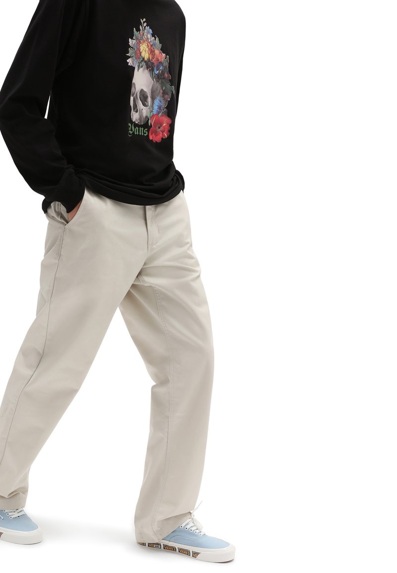 Vans MN AUTHENTIC CHINO LOOSE PANT - Chino - oatmeal