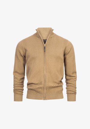 INDICODE JEANS, LEXSON - Cardigan - cornstalk