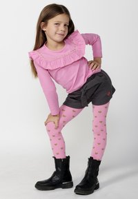 Koroshi Tops ar garām piedurknēm - rosa   pink