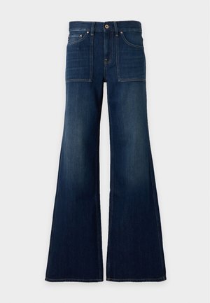 AG Jeans, TUPACE WORKWEAR PANT - Wide Leg - dark-blue denim