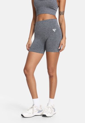 TOUGHER SEAMLESS - Športne kratke hlače - dark grey
