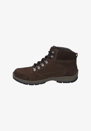 LENNY - Lace-up ankle boots - braun kombi