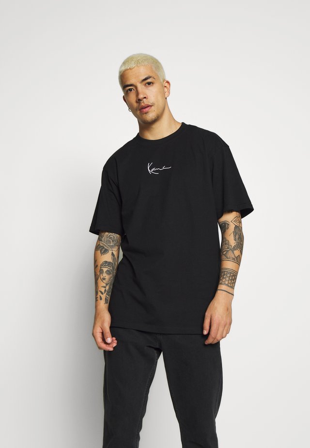 KK SIGNATURE TEE - T-shirt basic - black