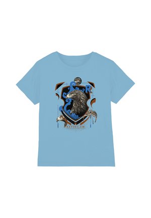 Cotton Soul, HARRY POTTER RAVENCLAW SHIELD WREALISTIC EAGLE UNISEX - Print T-shirt - light blue