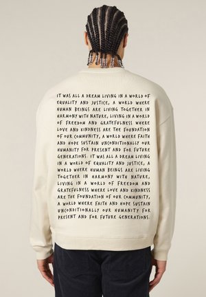ALL A DREAM BACK PRINT UNISEX - Sweatshirt - off white