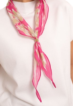 My Jewellery, PINK SCARF WITH RED PAISLEY PRINT - Schal - green