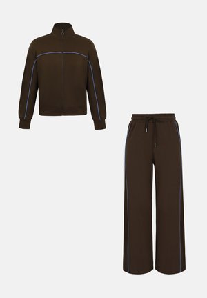 Even&Odd by Zalando, SET - Анцуг - brown with blue stripe