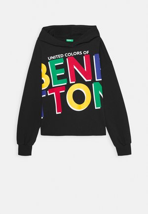 BASIC GIRL - Felpa con cappuccio - black/multi-coloured
