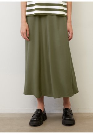 Falda acampanada - olive