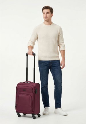 smartbox, EDITION 04 4 ROLLEN KABINENTROLLEY 55 CM MIT DEHNFALTE UNISEX - Trolley - burgundy