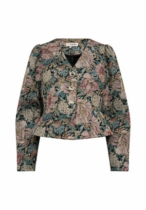A-VIEW, BROCADE JACKET - Лятно яке - sand black