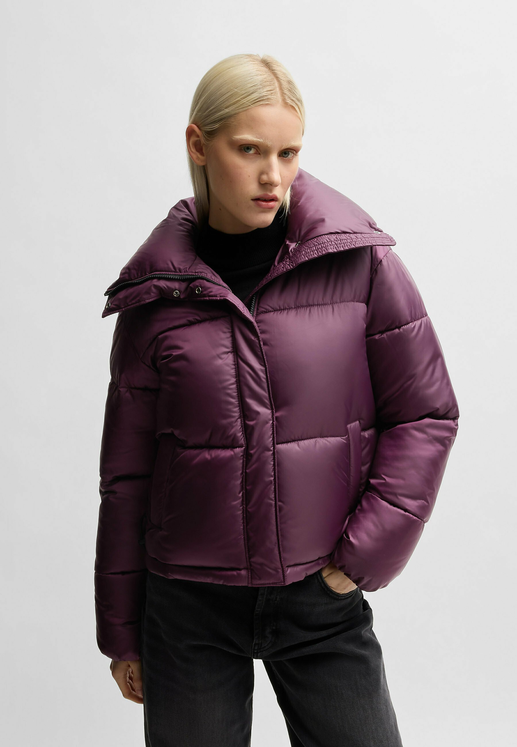 ジャケット・アウター TATRAS 2way puffer jacket purple Purple Syrah Jacket - TK Maxx UK