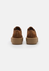 Geox ELIDEA - Stringate - dark camel