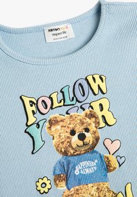 Koton CROP niebieski
