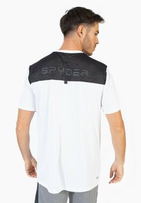 Spyder SPYDER MEN SHORT SLEEVE T-SHIRT - Printtipaita - white
