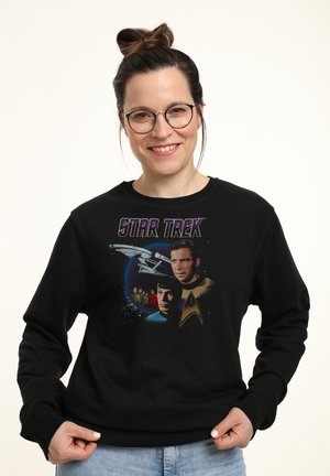 STAR TREK VINTAGE POSTER - Sweater - black