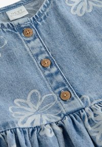 Next Nappali ruha - blue flower denim