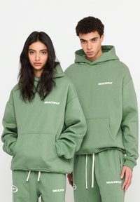 Multiply Apparel MULTIPLY - Jersey con capucha - hedge green