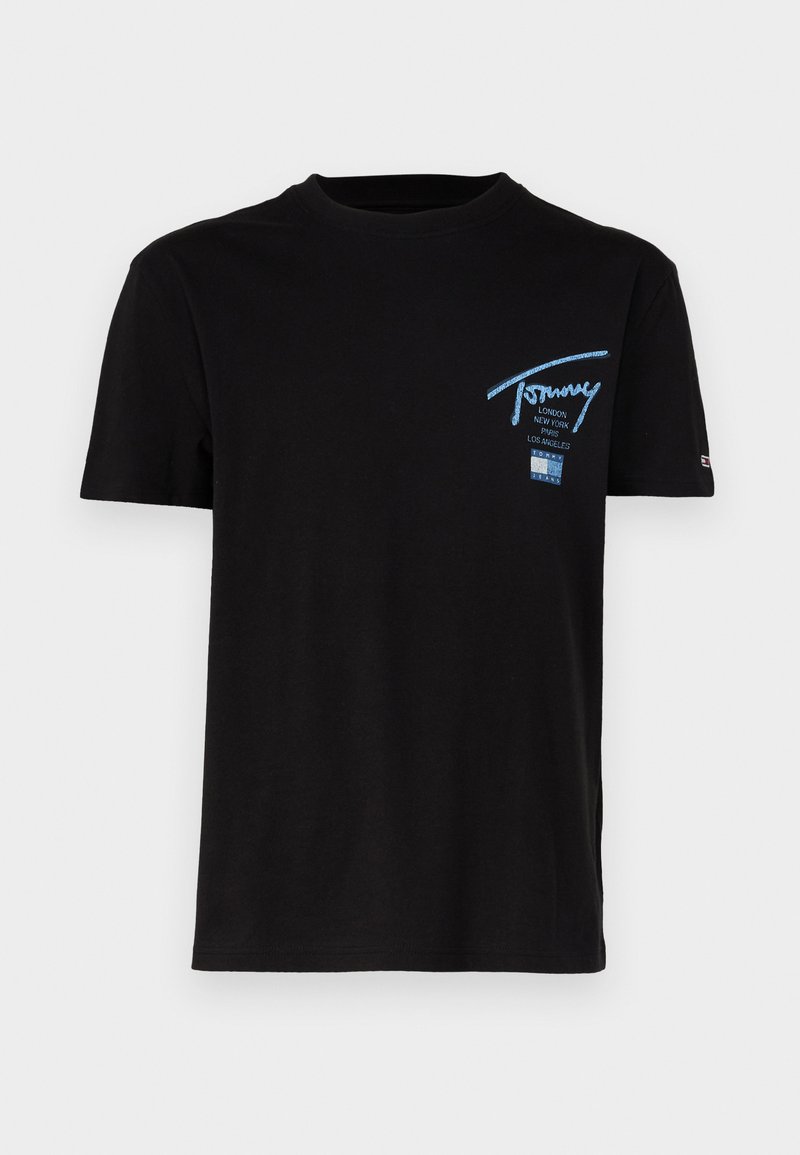 Tommy Jeans T-shirt print zwart