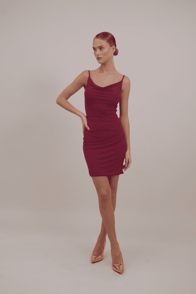 WAL G. TASHA - Jersey dress - cherry red/red - Zalando.ie