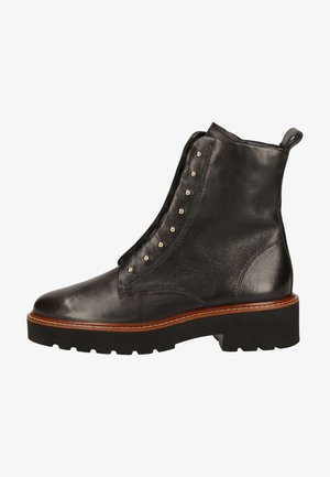 Lace-up ankle boots - schwarz 017