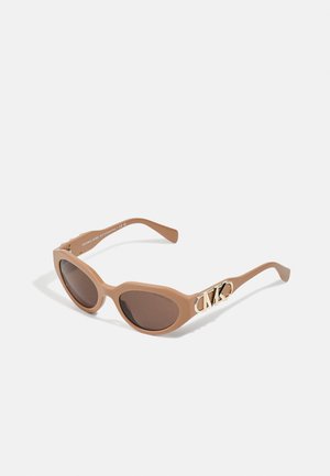 Michael Kors EMPIRE OVAL - Solbriller - camel