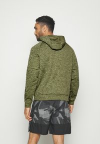 Nike Performance Sweatshirt com capuz - rough green heather alligator black