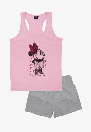 Disney, MINNIE MOUSE FÜR OHNE ÄRMEL SET - Pyjama set - grau/rosa