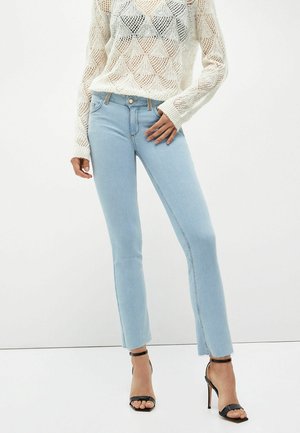 Bootcut jeans - light-blue denim