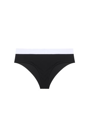 Yamamay, SCULPT FASHION - BIKINI BOTTOM - Bas de bikini - black-white plain