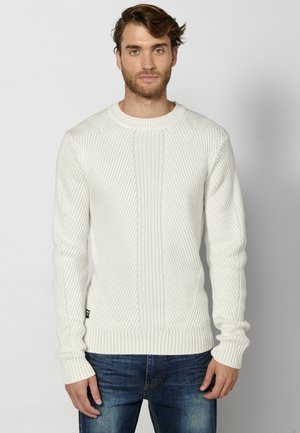 Strickpullover - crudo off white