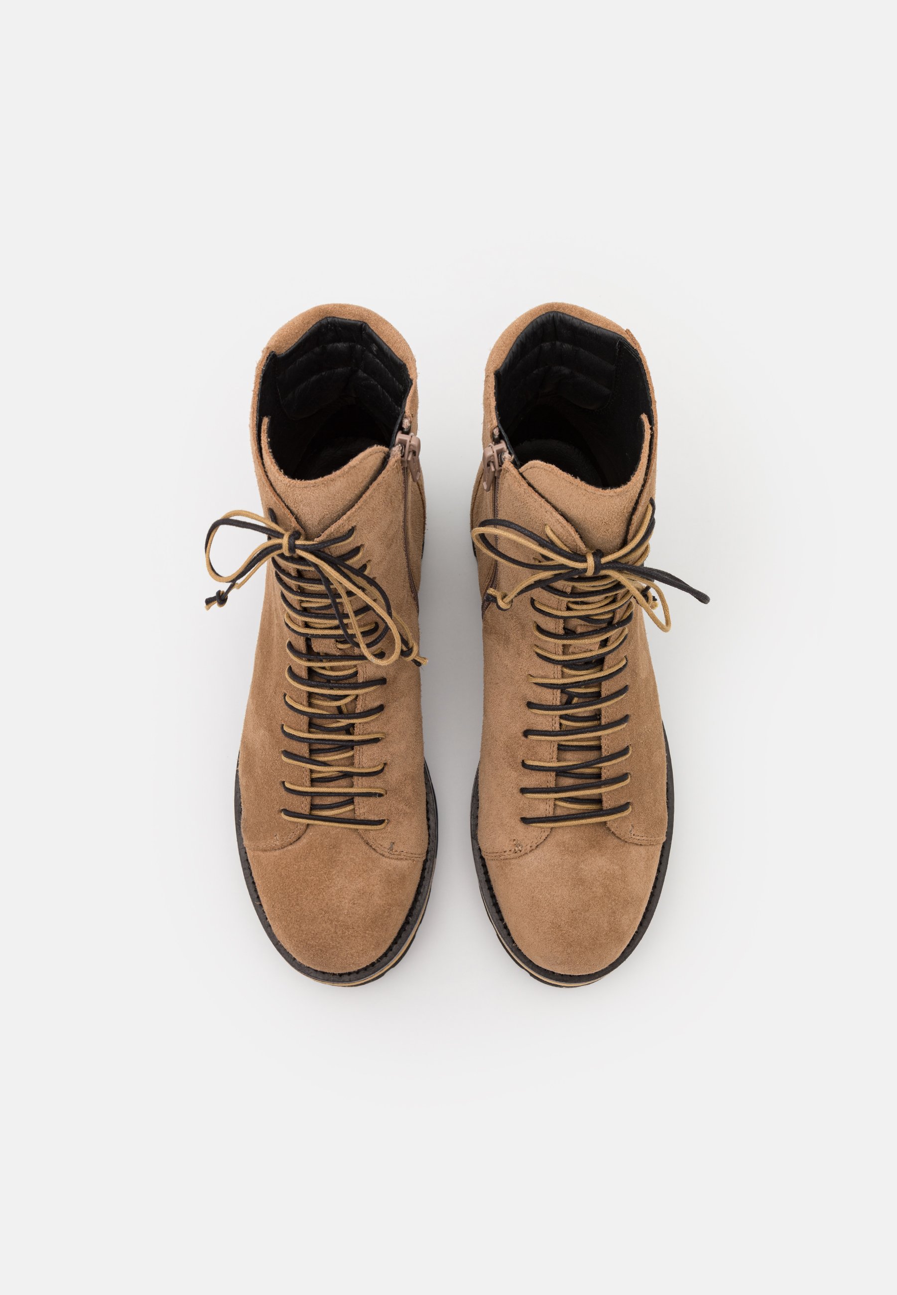 Bruno Premi Botines con cordones - faggio/beige/marrón - Zalando.es