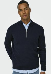 Only & Sons ONSCOOPER  - Maglione - dark navy