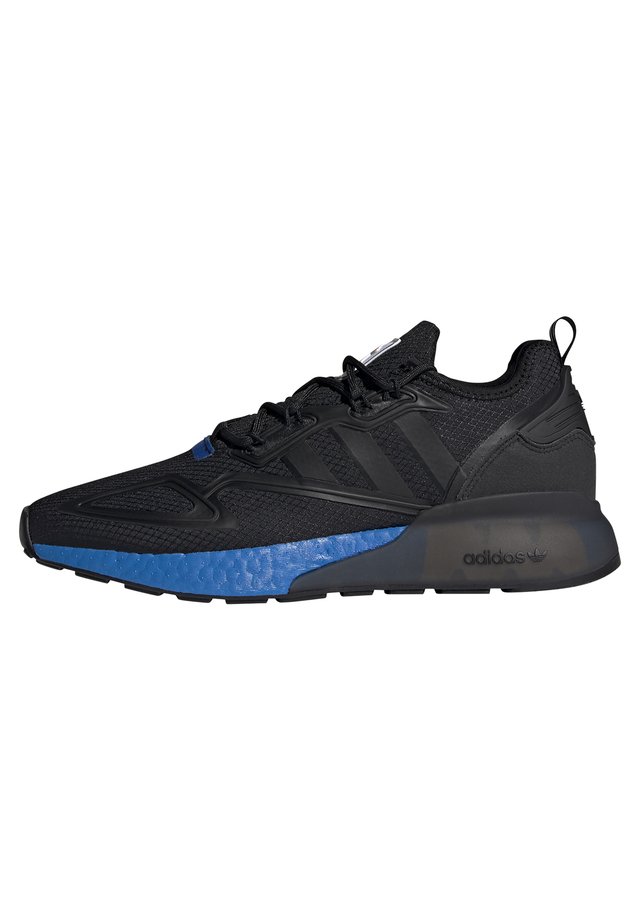 ZX 2K BOOST UNISEX - Sneaker low - core black/glow blue