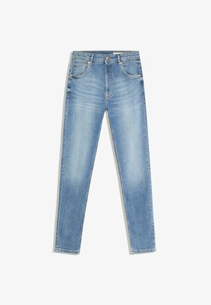 Bershka, SKINNY - JEANS - Jeans Skinny - blue denim